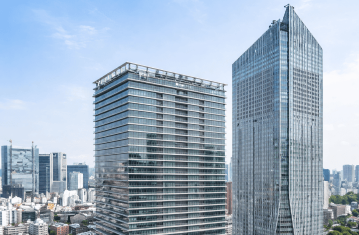 Toranomon Hills skyline view